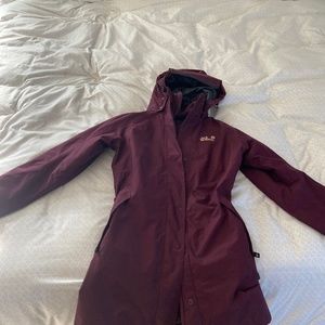 Jack Wolfskin Womens 3-in-1 winter jacket